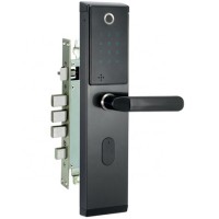 Office,Apartment electronic  2pcs M1 card lock ,password and fingerprint room lock with Stainless Steel